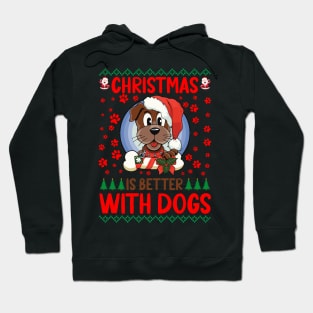 Christmas Is Better With Dogs Hoodie